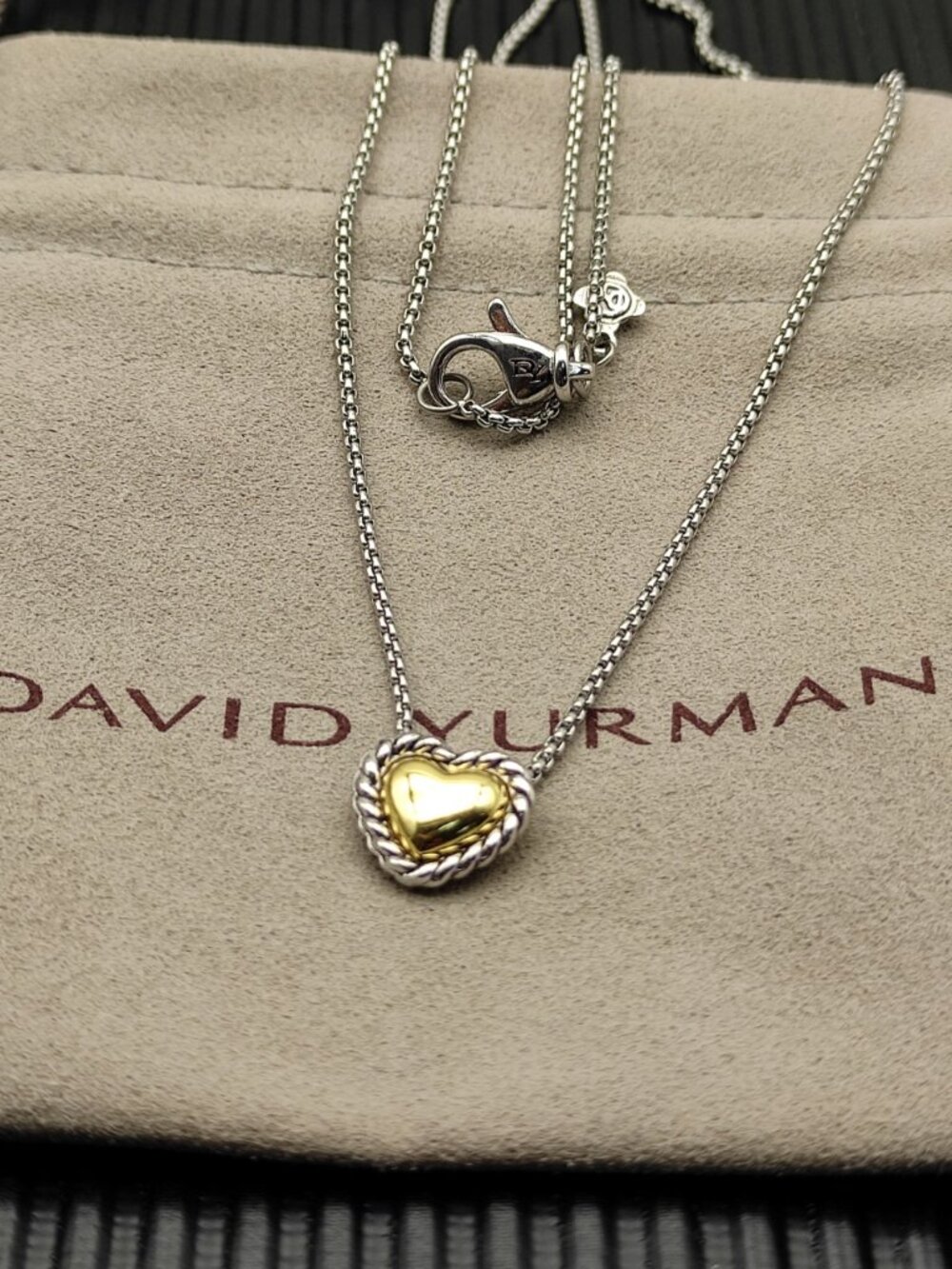 DAVID YURMAN Heart Pendant Necklace